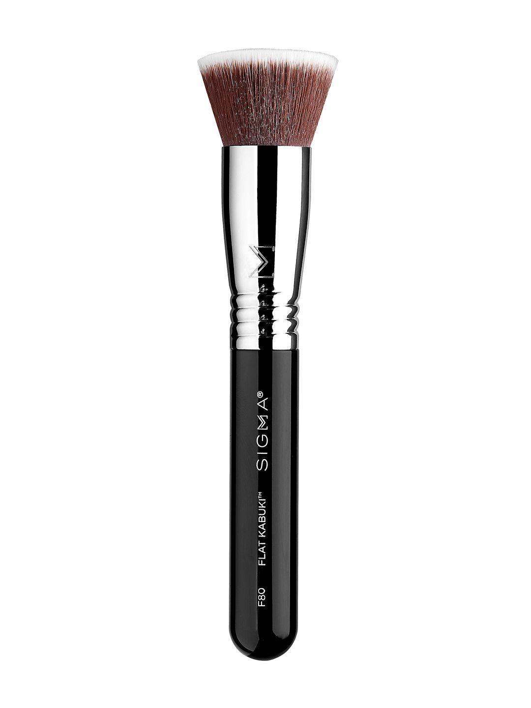 sigma beauty flat kabuki foundation brush f80 - black