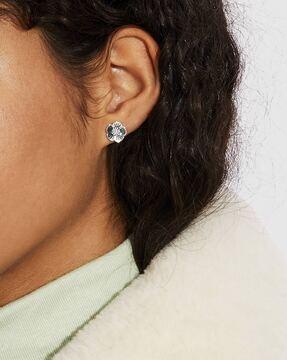signature crystal earrings