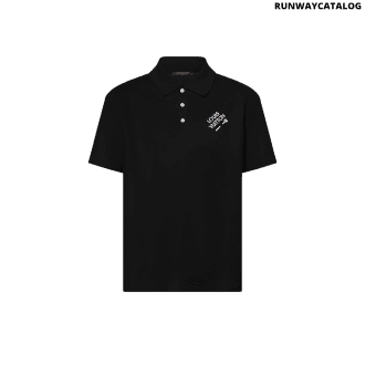 signature polo with embroidery