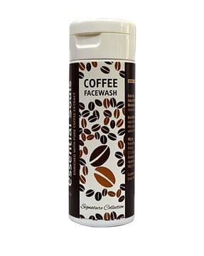signature collection coffee face wash