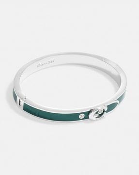 signature thin buckle bangle