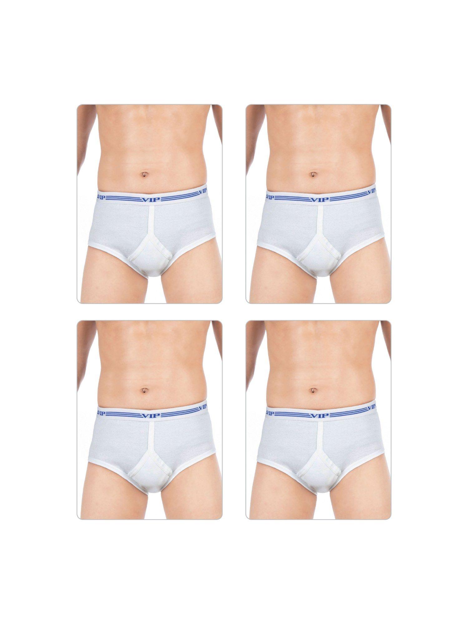 signor mens cotton briefs assorted colours (set of 4)