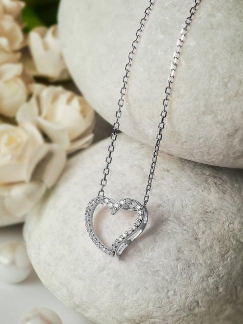 silberry 92.5 sterling silver amour necklace