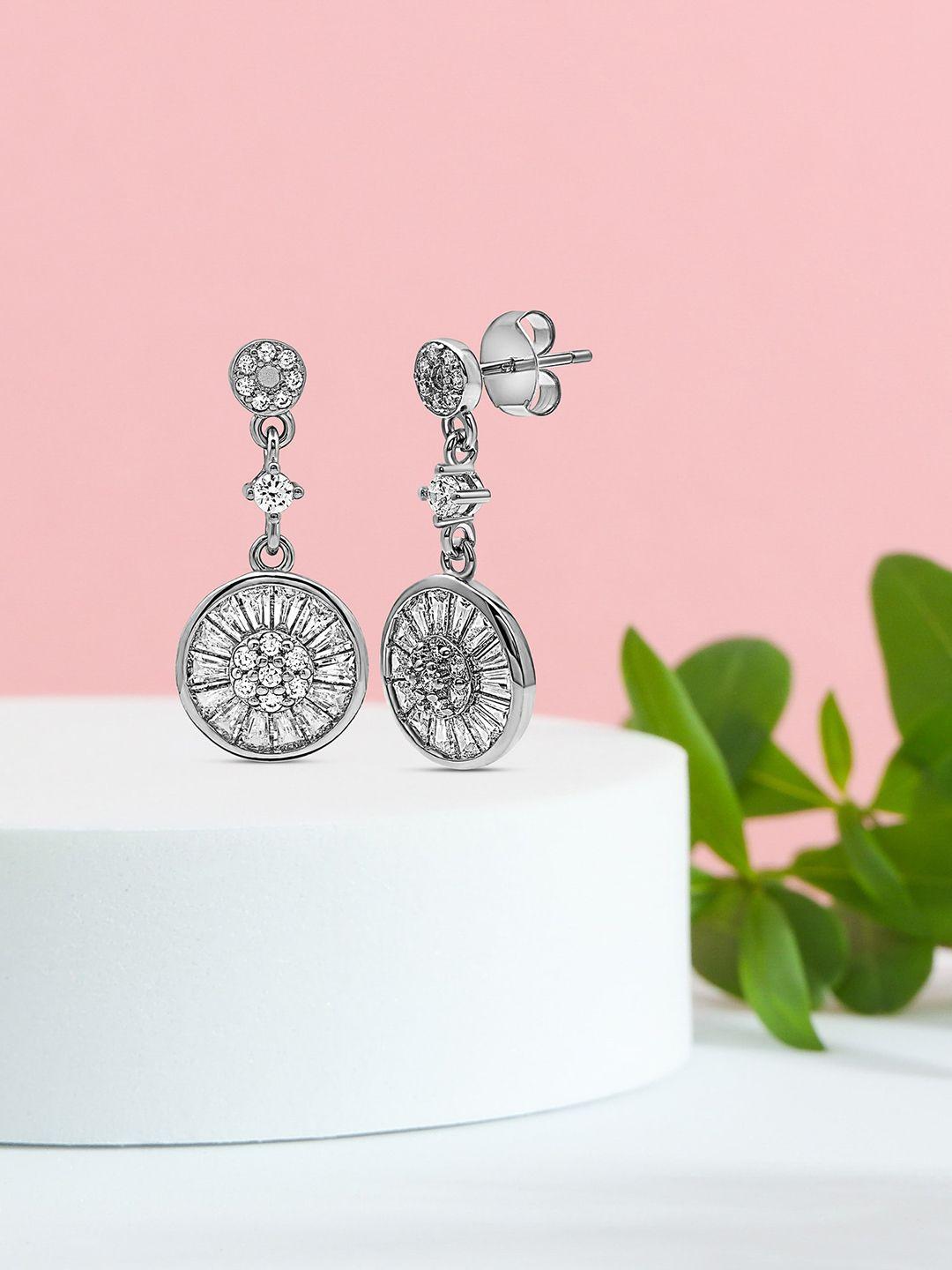 silberry contemporary studs earrings