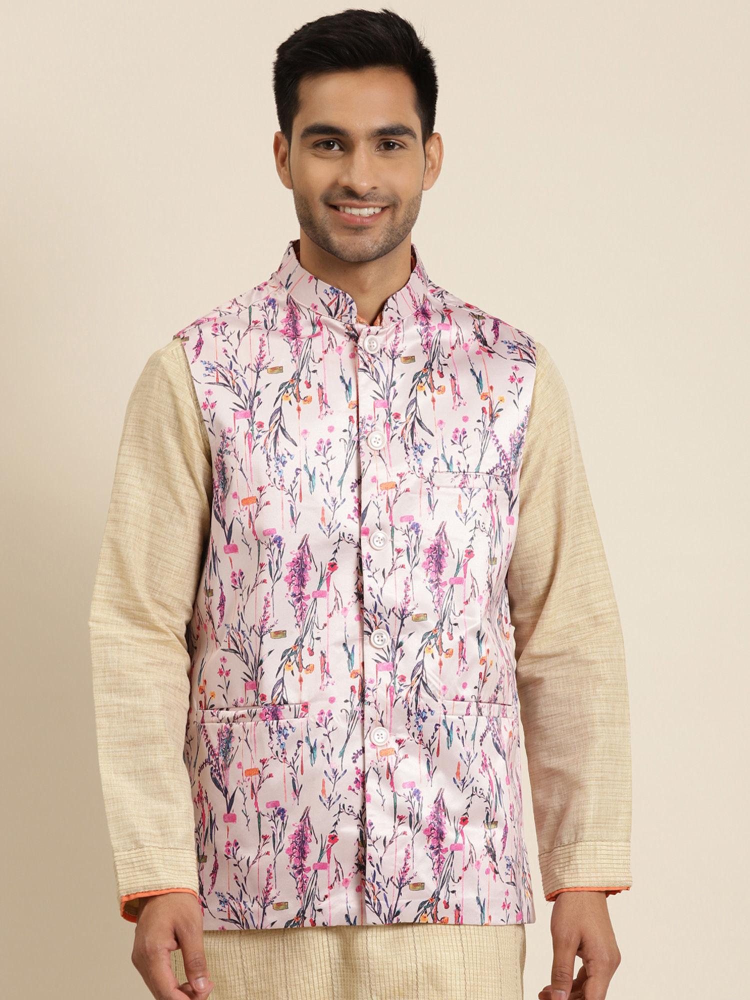 silk-blend-pink-printed-only-nehru-jacket
