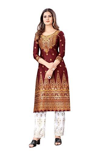 silk land women's woven design red soft silk unstitched dress material (szdmrd-9)