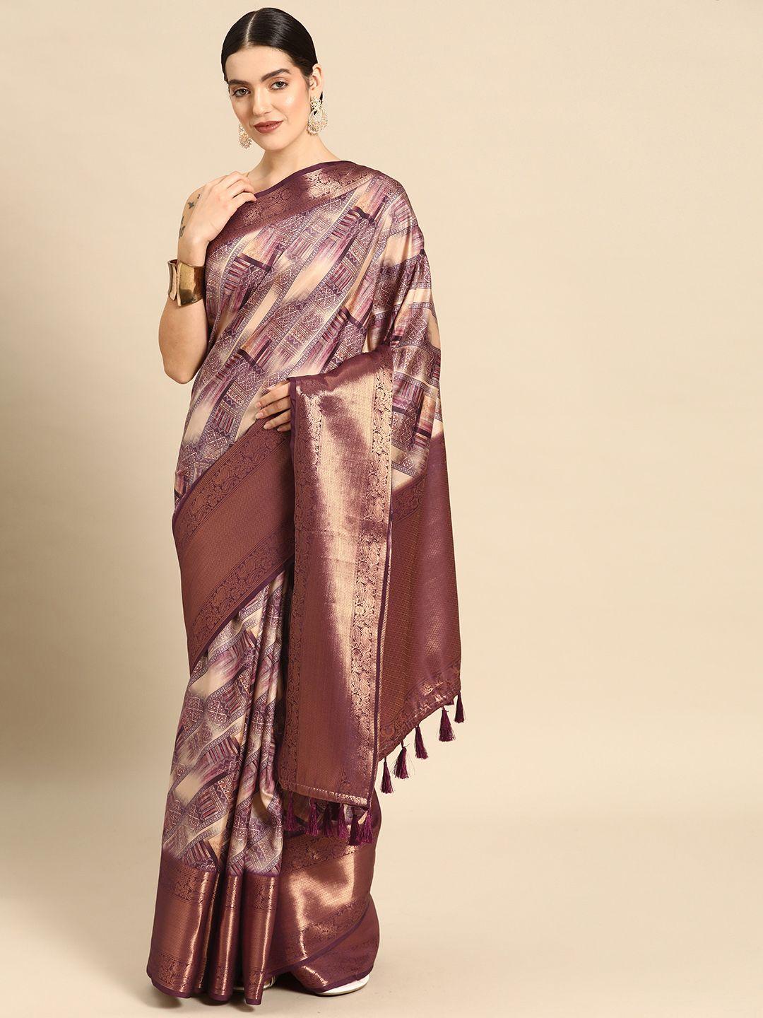 silk land zari art silk kanjeevaram saree