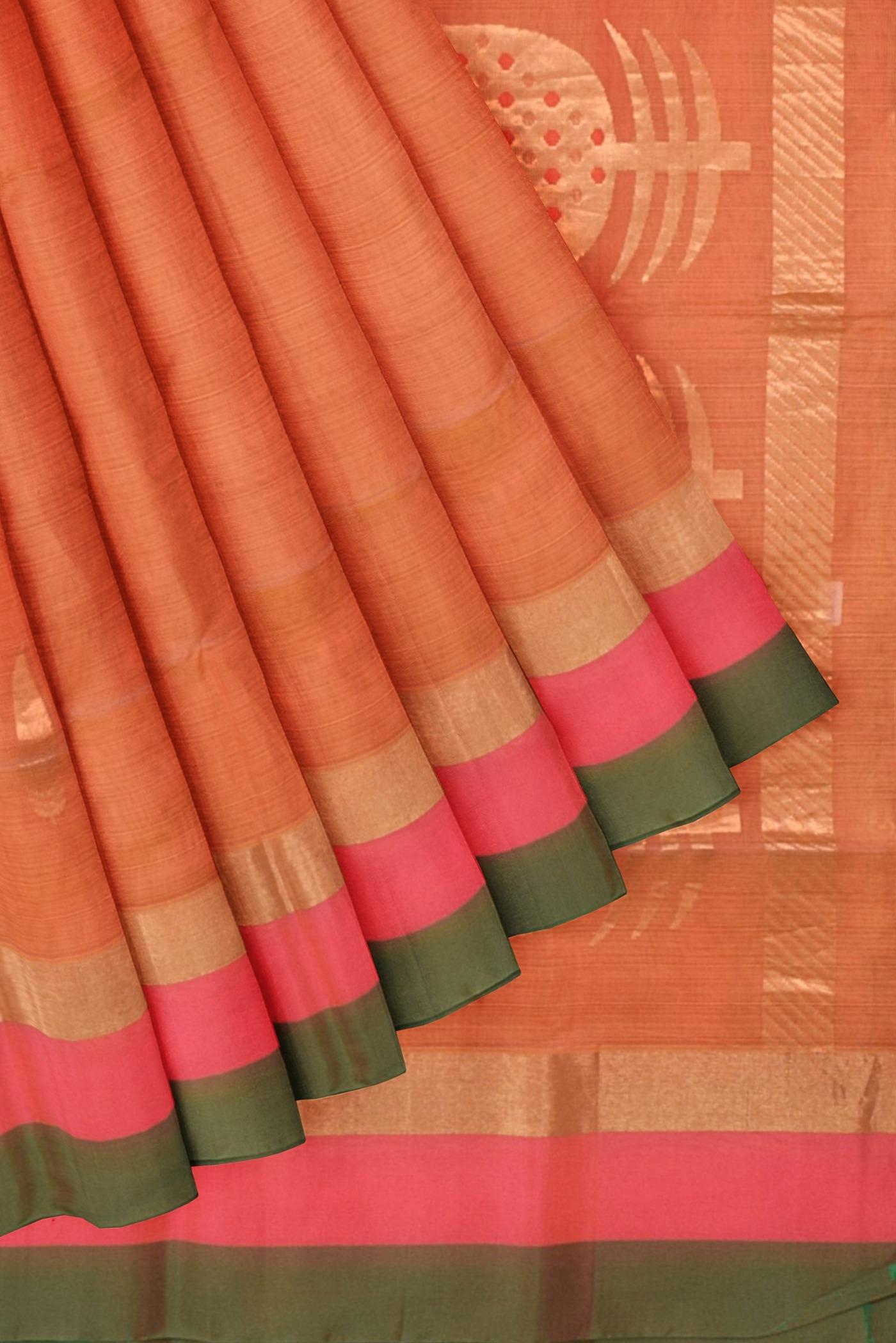 silk mix cotton saree