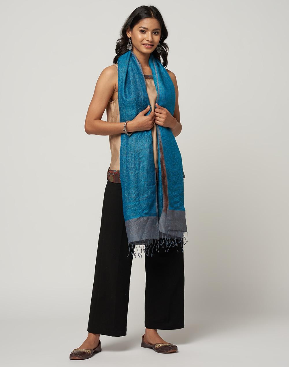 silk reversible ekko stole