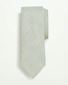 silk twill cane pattern tie