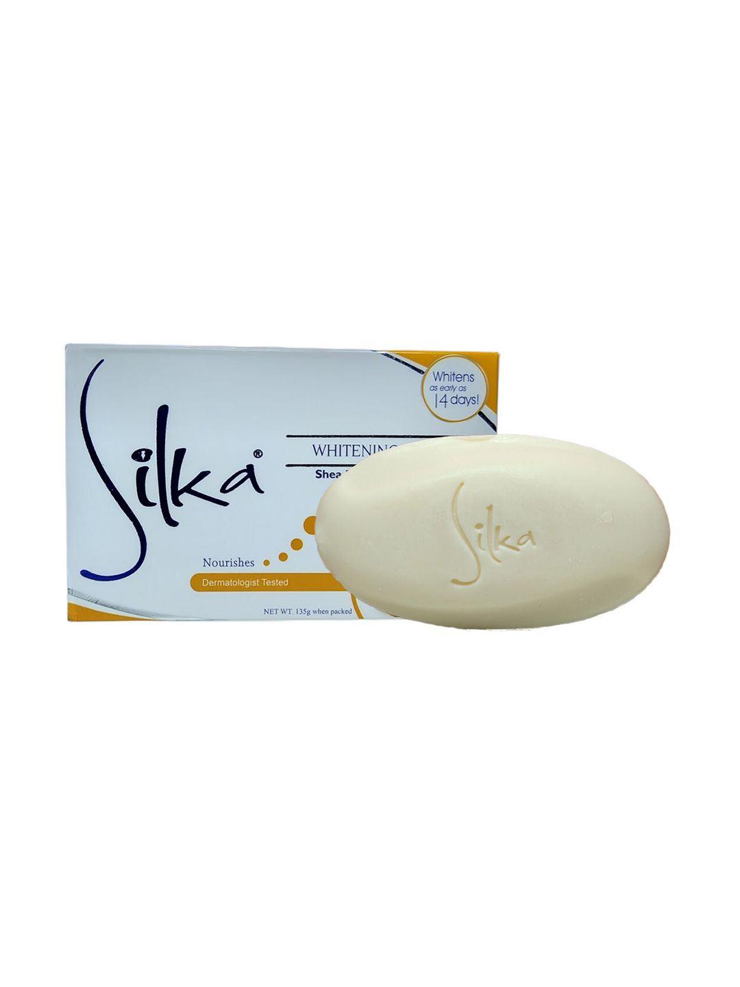 silka shea butter whitening soap