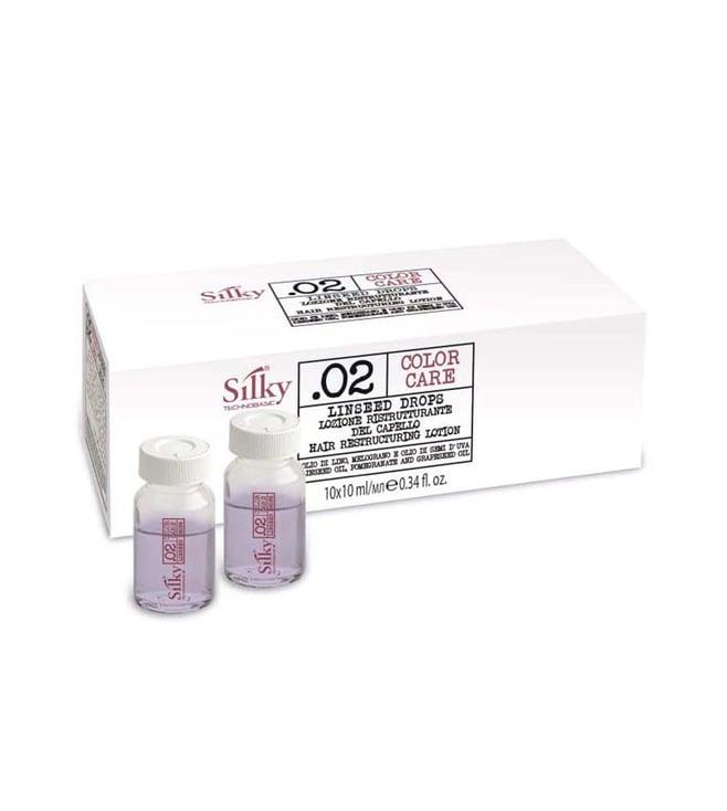 silky technobasic .02 color care linseed drops - 10 pcs - 100 ml