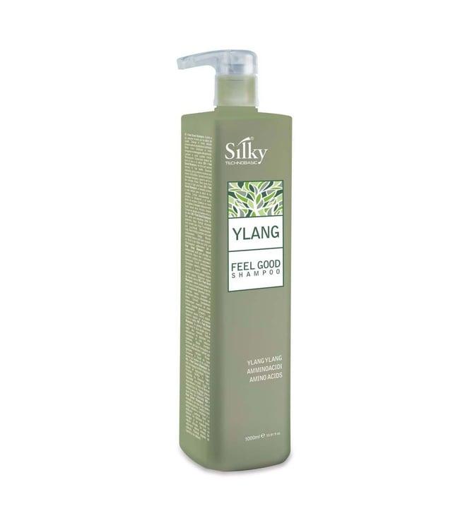 silky technobasic ylang feel good shampoo - 1000 ml