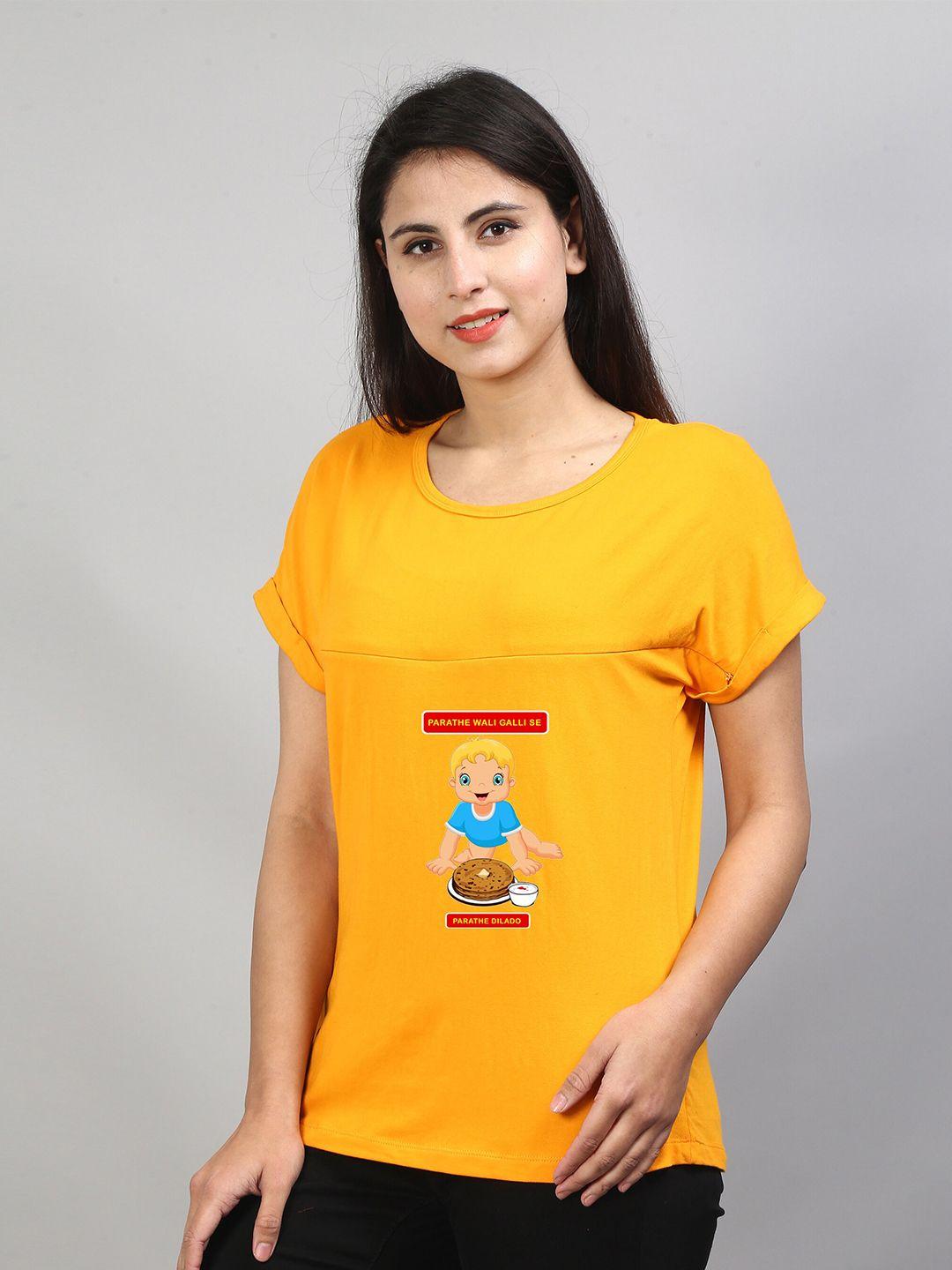 sillyboom graphic printed maternity and feeding t-shirt
