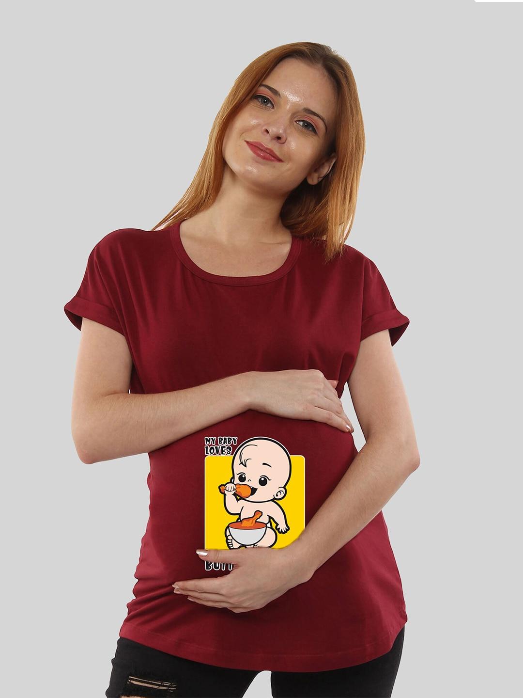 sillyboom graphic printed maternity cotton t-shirt