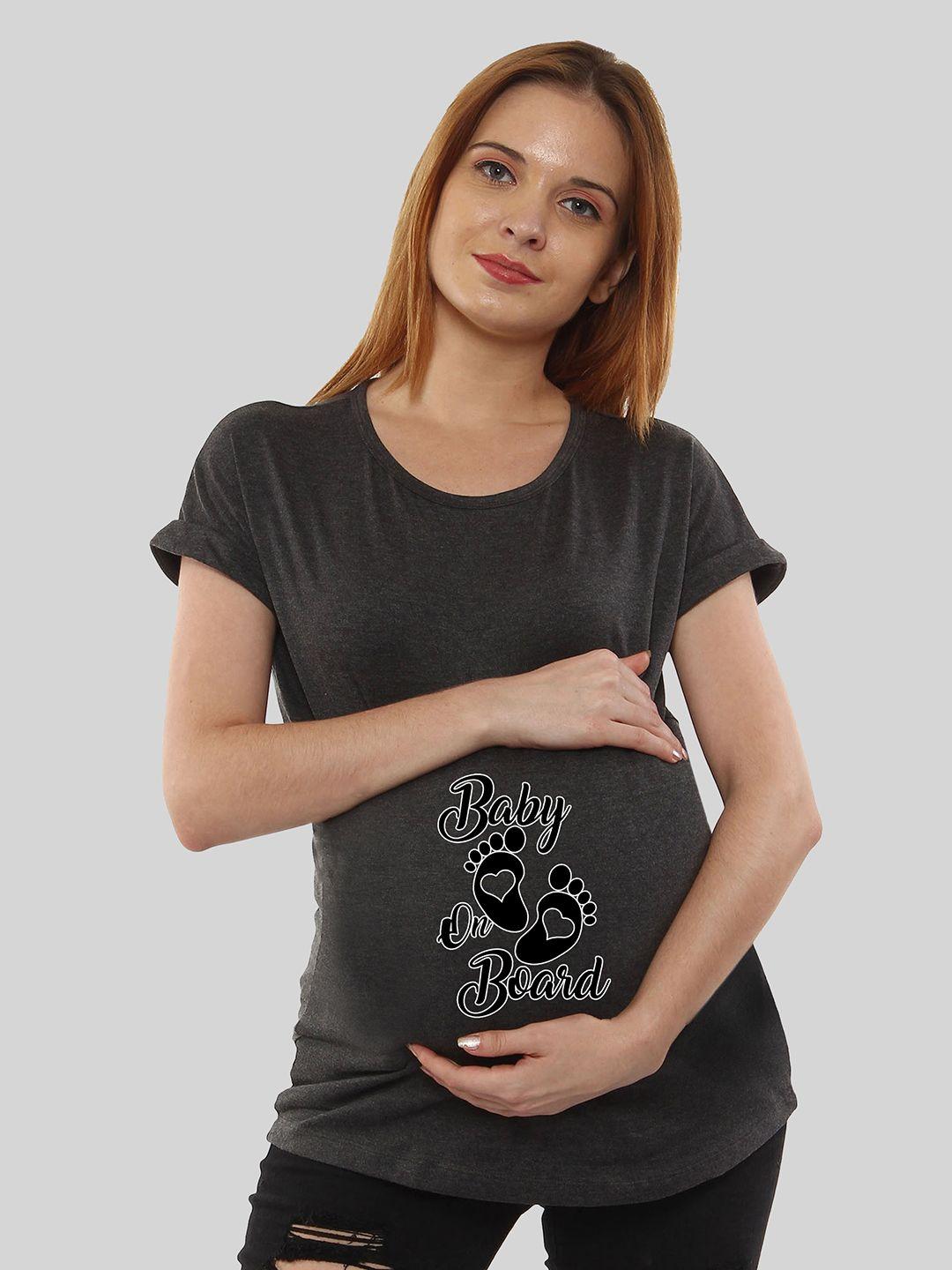 sillyboom graphic printed cotton maternity feeding t-shirt