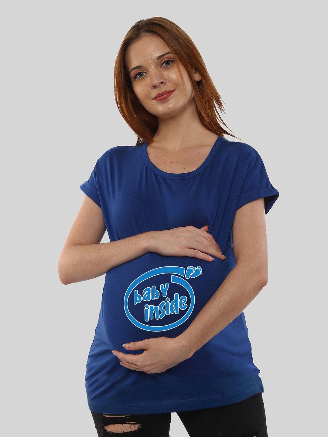 sillyboom typography printed cotton maternity t-shirt