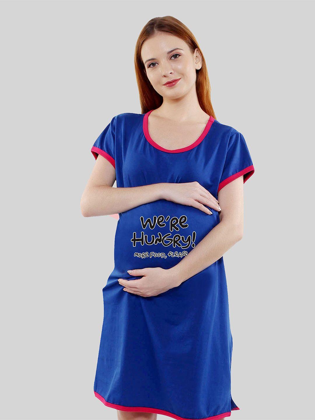 sillyboom typography printed maternity t-shirt dress