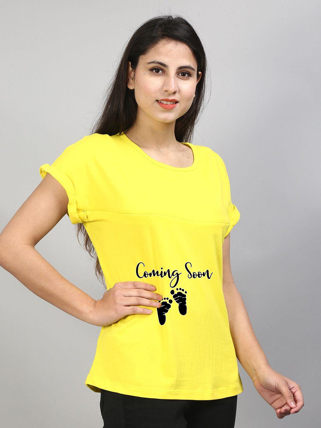 sillyboom women yellow pockets t-shirt