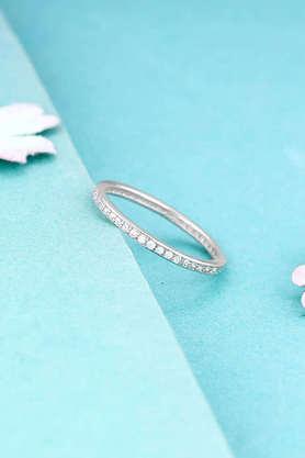 silver channel of love ring