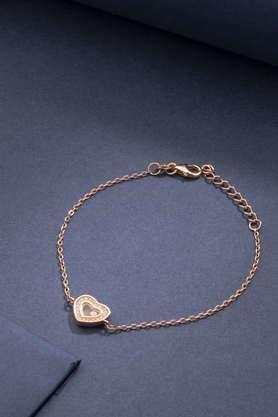 silver heart bracelet