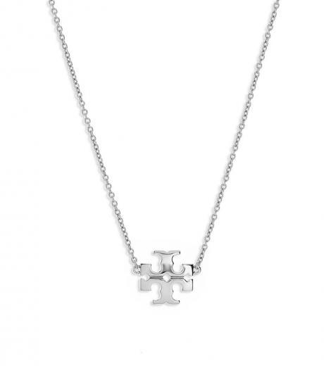 silver kira pendant necklace