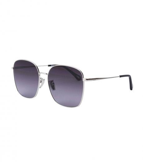 silver square sunglasses