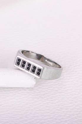 silver contemporary minimalism men's ring