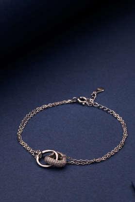 silver entangled bracelet