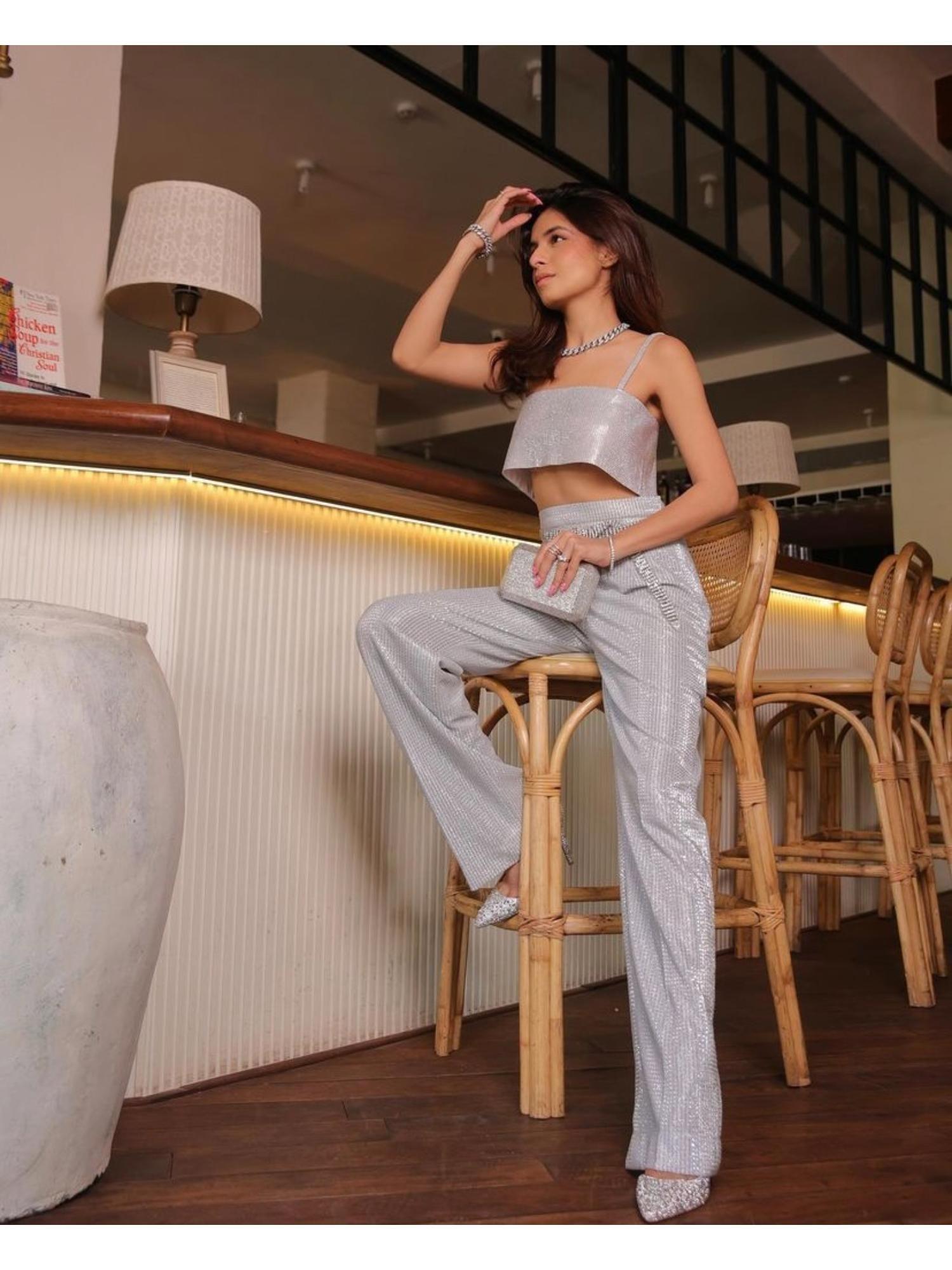 silver hollywood pant