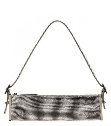 silver joy shoulder bag