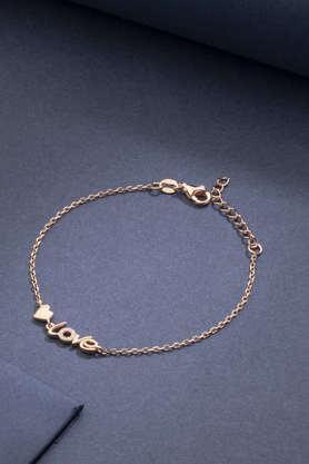 silver love bracelet