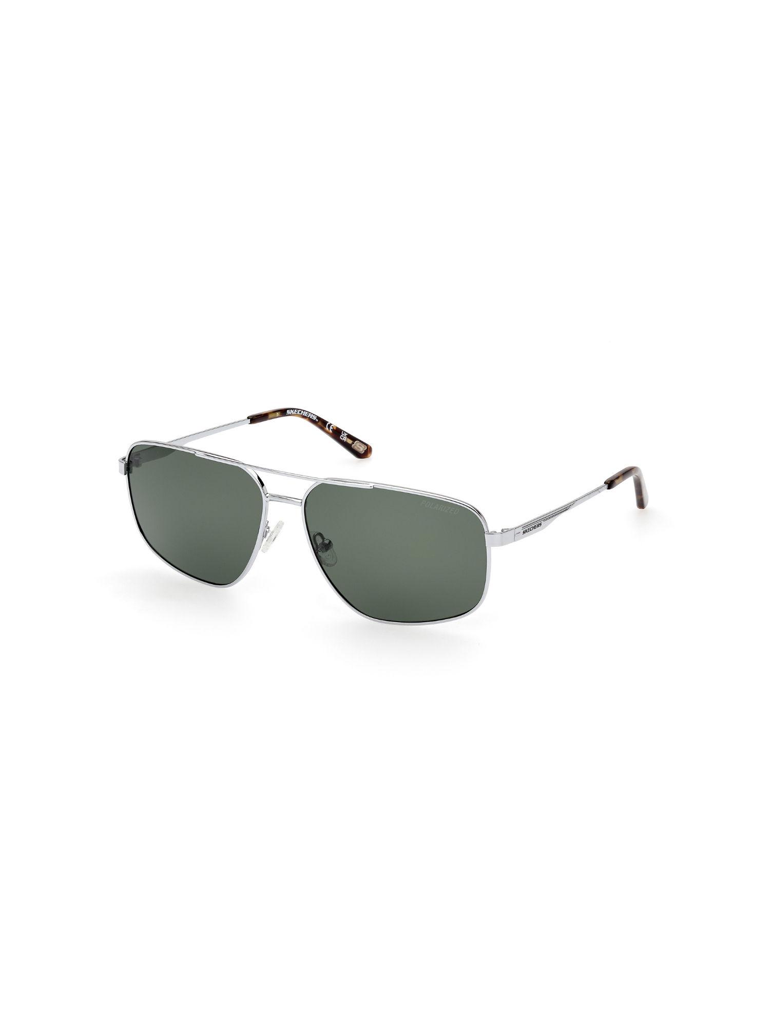 silver metal sunglasses se6271 61 09r