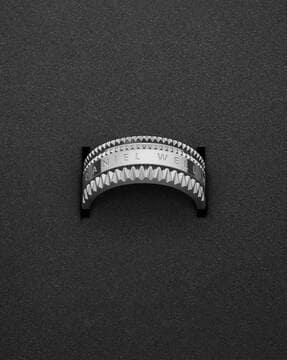 silver-plated elevation ring