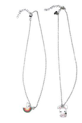 silver single chain single pendant long chain