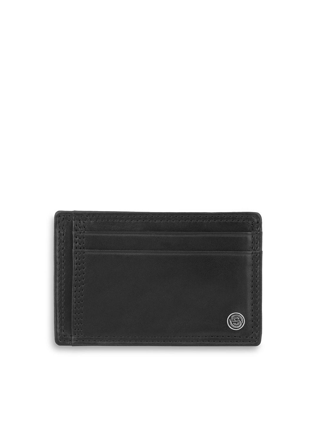 silver street london men leather rfid card holder