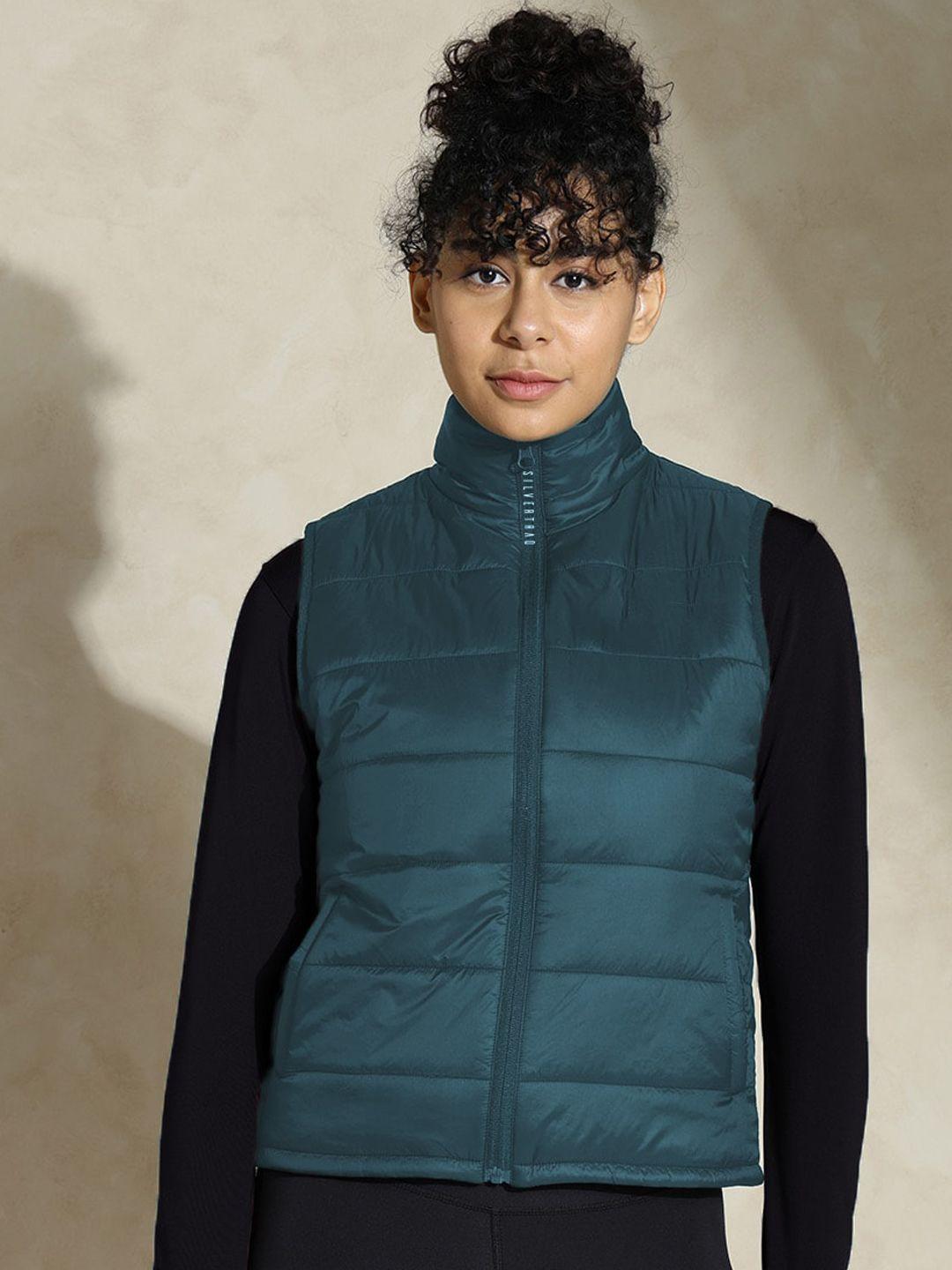 silvertraq women lightweight crop outdoor puffer jacket