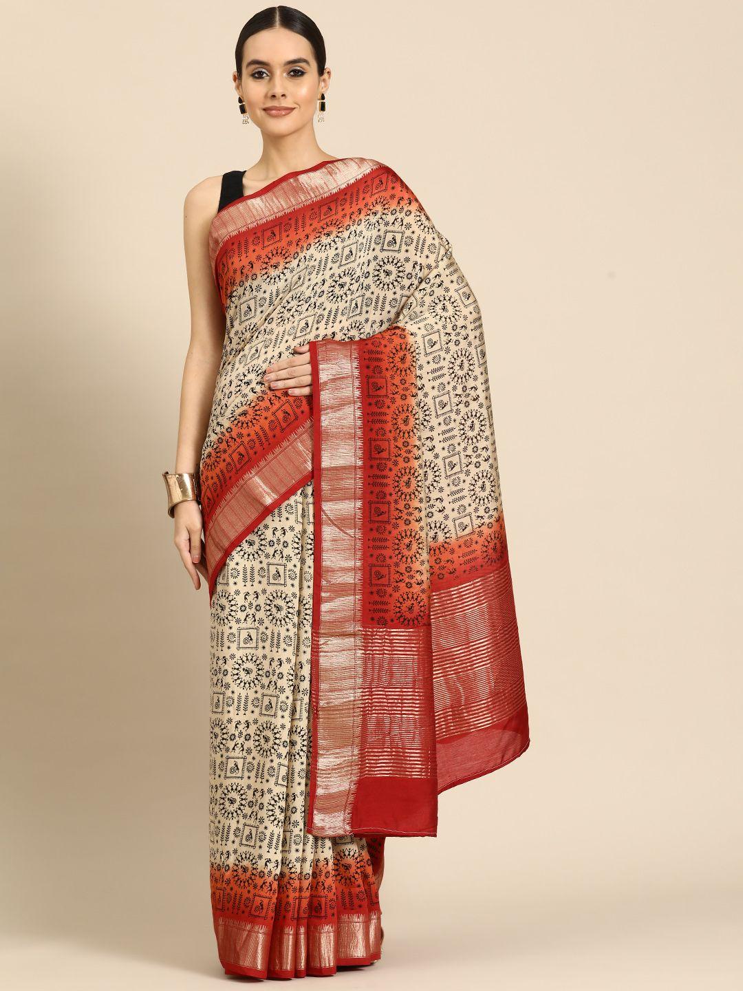 simaaya warli zari saree