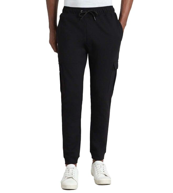 simon carter london black slim fit joggers