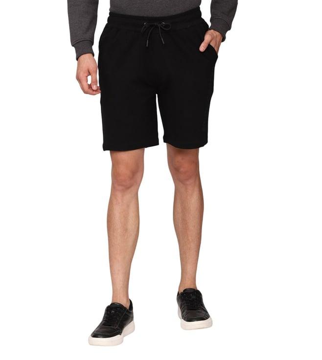 simon carter london black slim fit shorts