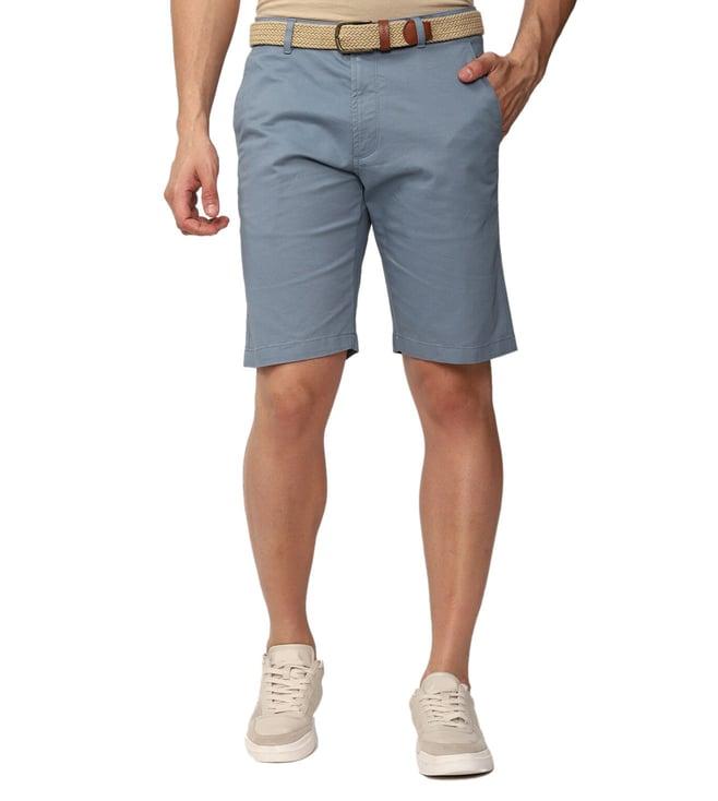 simon carter london blue slim fit shorts