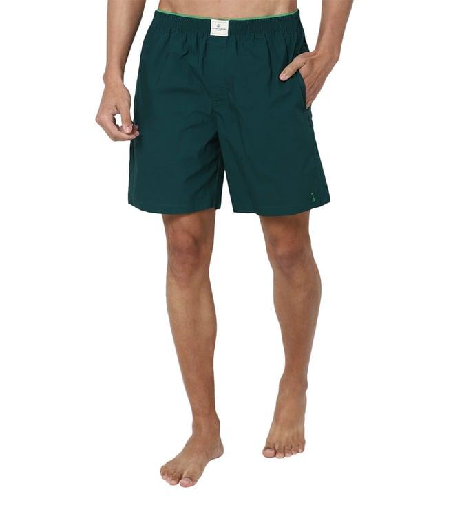 simon carter london green regular fit boxer shorts