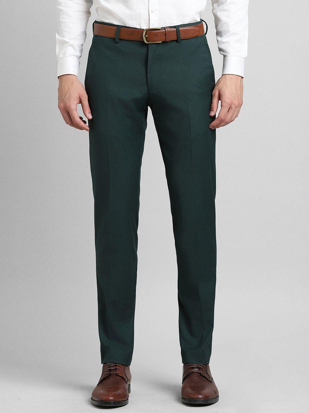 simon carter london men mid-rise slim fit trousers