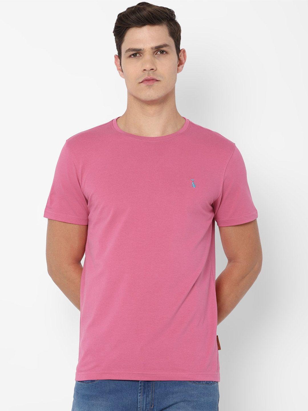 simon carter london men pink t-shirt