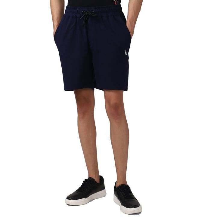 simon carter london navy slim fit shorts