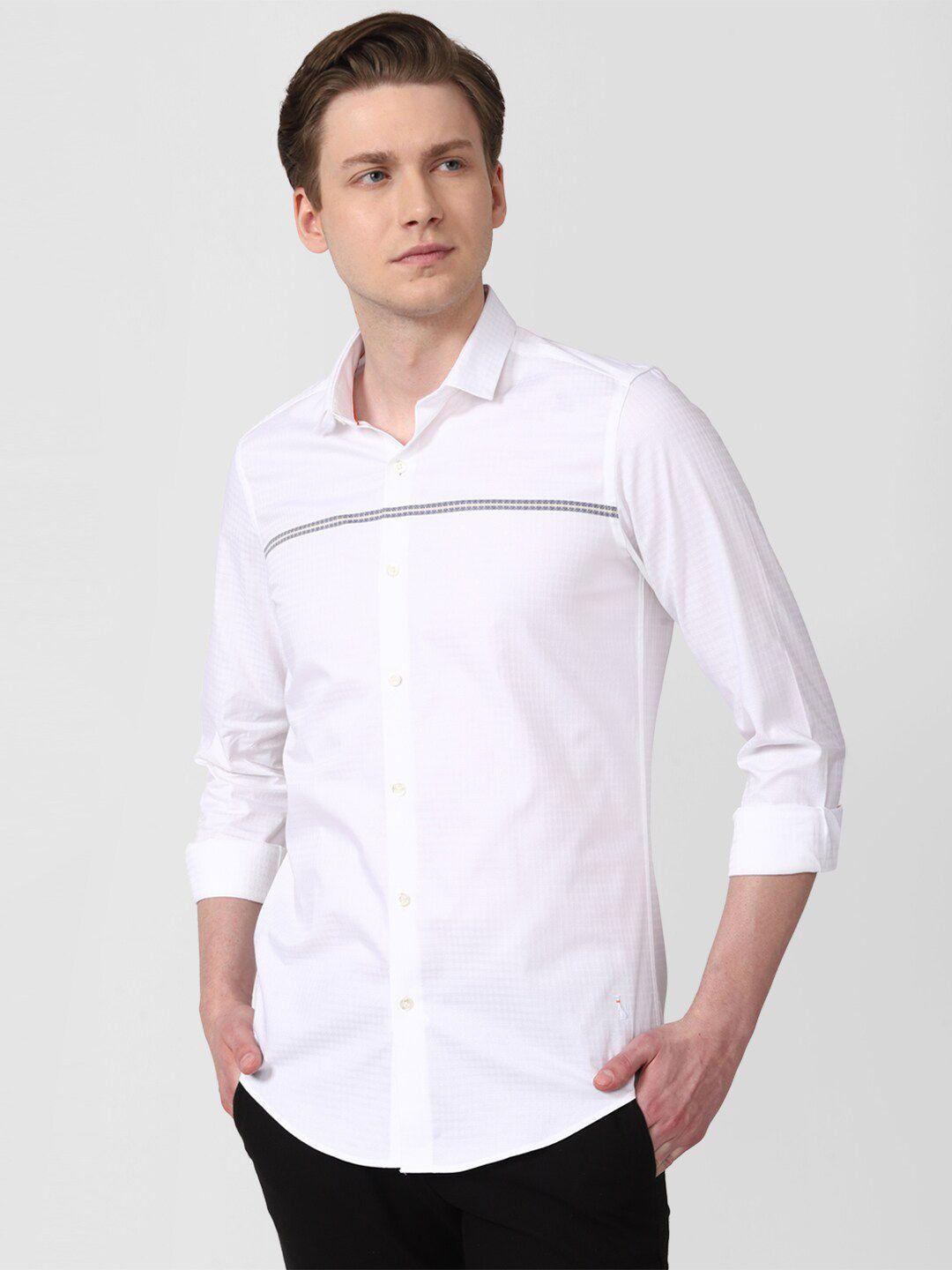 simon carter london slim fit pure cotton casual shirt