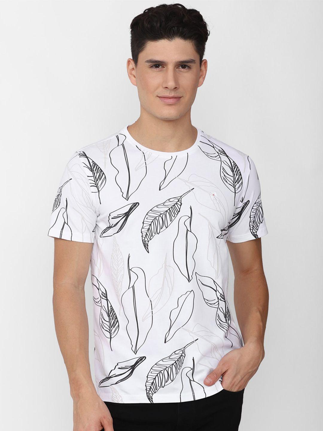 simon carter london tropical printed slim fit t-shirt