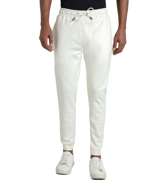 simon carter london white slim fit joggers