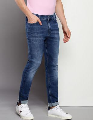 simon skinny fit stone wash jeans