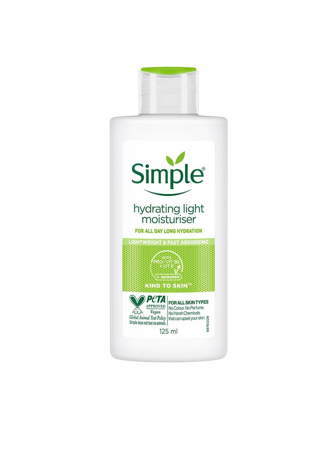 simple kind to skin hydrating light moisturiser 125 ml